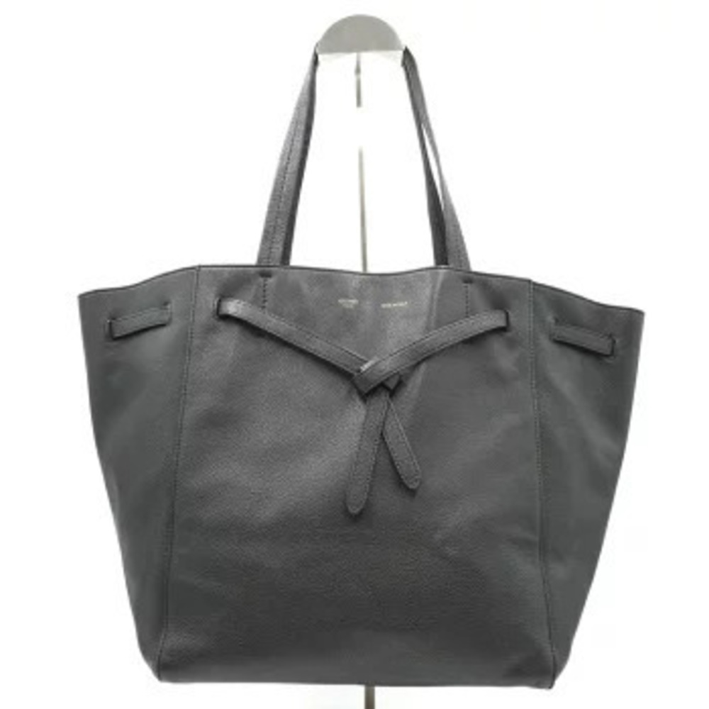 Celine Cabas Phantom Tote Bag Leather Black